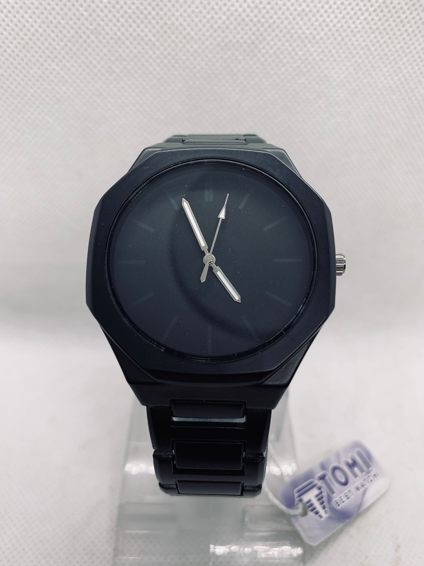 Full Black Steel Men’s Luxury Watch – Premium Minimal Design