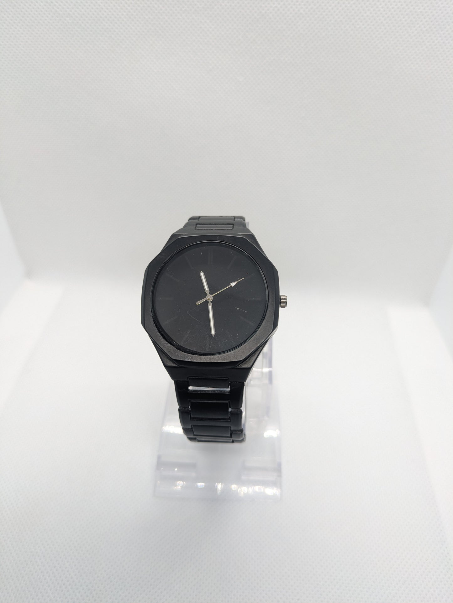Full Black Steel Men’s Luxury Watch – Premium Minimal Design