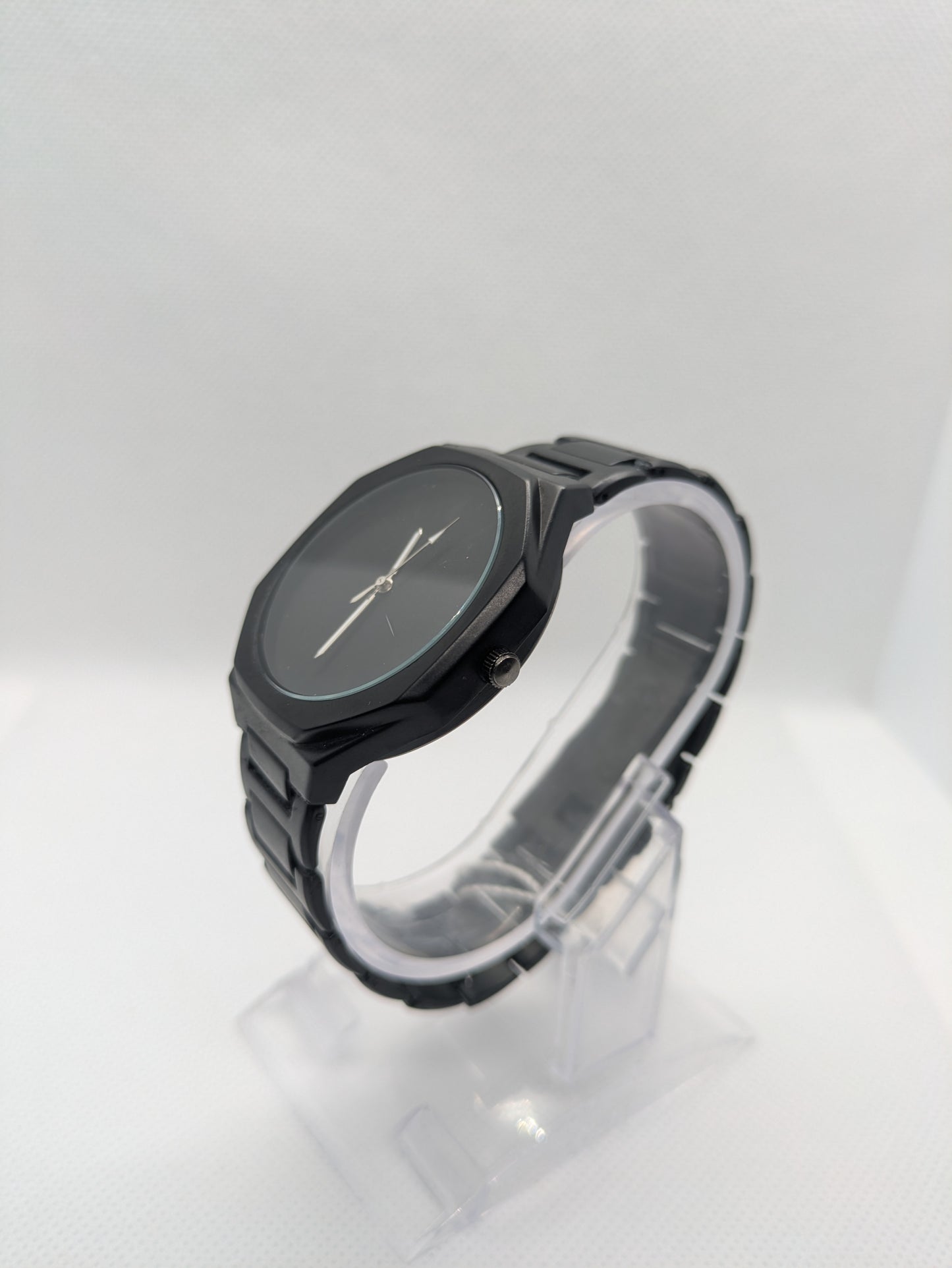 Full Black Steel Men’s Luxury Watch – Premium Minimal Design